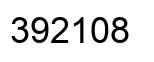 Número 392108 imagen negro