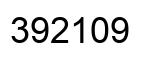 Número 392109 imagen negro