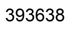 Número 393638 imagen negro