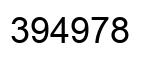 Número 394978 imagen negro