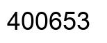 Número 400653 imagen negro
