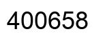 Número 400658 imagen negro