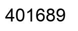 Número 401689 imagen negro
