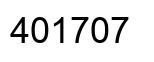 Número 401707 imagen negro
