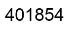Número 401854 imagen negro