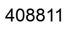 Number 408811 black image