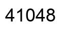 Número 41048 imagen negro