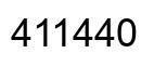 Número 411440 imagen negro