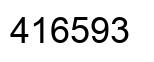 Número 416593 imagen negro