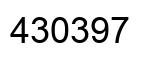 Número 430397 imagen negro