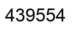 Número 439554 imagen negro