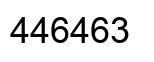 Número 446463 imagen negro