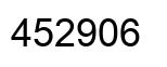 Número 452906 imagen negro