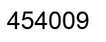 Número 454009 imagen negro