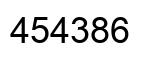 Número 454386 imagen negro