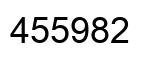Número 455982 imagen negro