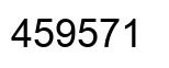 Número 459571 imagen negro