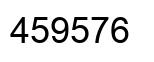 Número 459576 imagen negro
