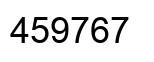 Número 459767 imagen negro