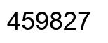 Número 459827 imagen negro
