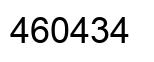 Número 460434 imagen negro