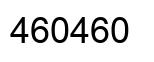 Número 460460 imagen negro