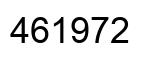 Número 461972 imagen negro
