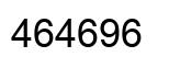 Número 464696 imagen negro