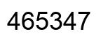 Número 465347 imagen negro