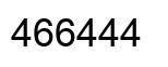 Número 466444 imagen negro