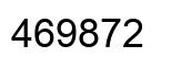 Número 469872 imagen negro