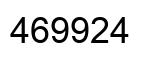 Número 469924 imagen negro