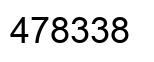 Número 478338 imagen negro
