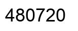 Número 480720 imagen negro