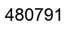 Número 480791 imagen negro
