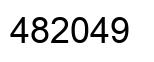 Número 482049 imagen negro