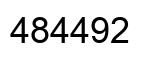 Número 484492 imagen negro