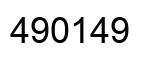 Número 490149 imagen negro