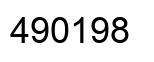 Number 490198 black image