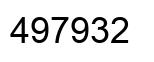 Número 497932 imagen negro