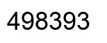 Número 498393 imagen negro