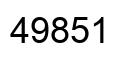 Number 49851 black image