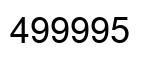 Número 499995 imagen negro