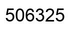 Número 506325 imagen negro
