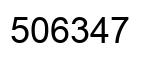 Número 506347 imagen negro