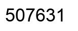 Número 507631 imagen negro