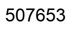 Número 507653 imagen negro