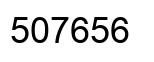 Number 507656 black image