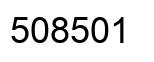 Número 508501 imagen negro