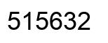 Número 515632 imagen negro